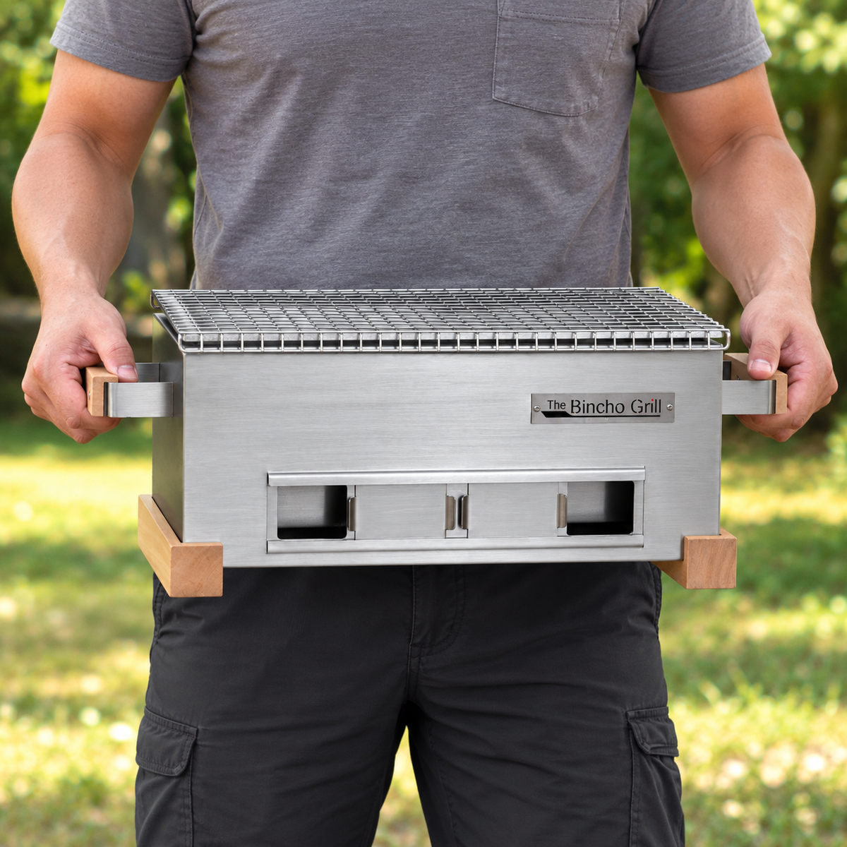 16" Yakitori Tabletop Charcoal Grill-Mini
