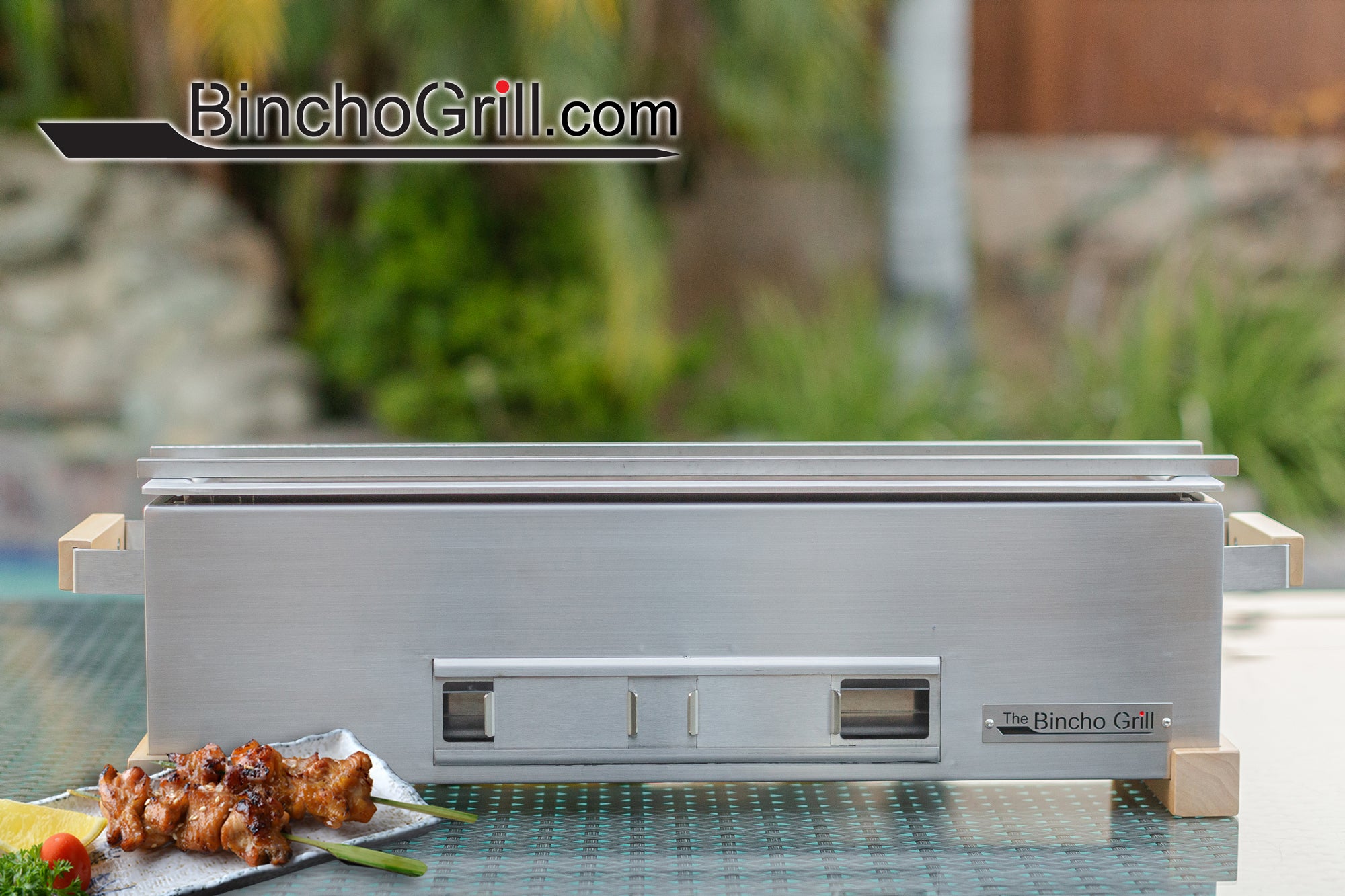 24" Yakitori Tabletop Charcoal Grill (GR610S)