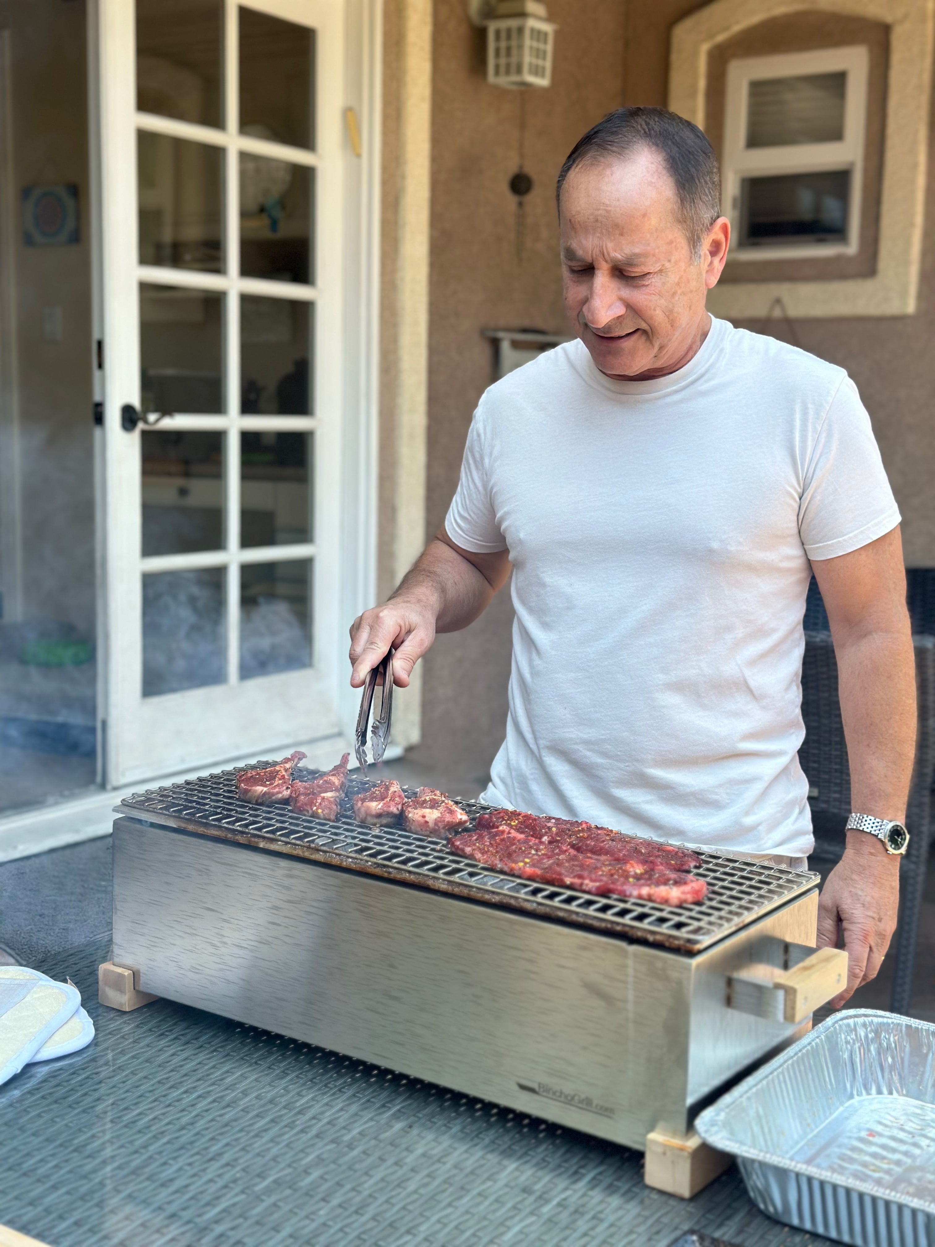 24"-W* Yakitori Tabletop - Wide Body Charcoal Grill