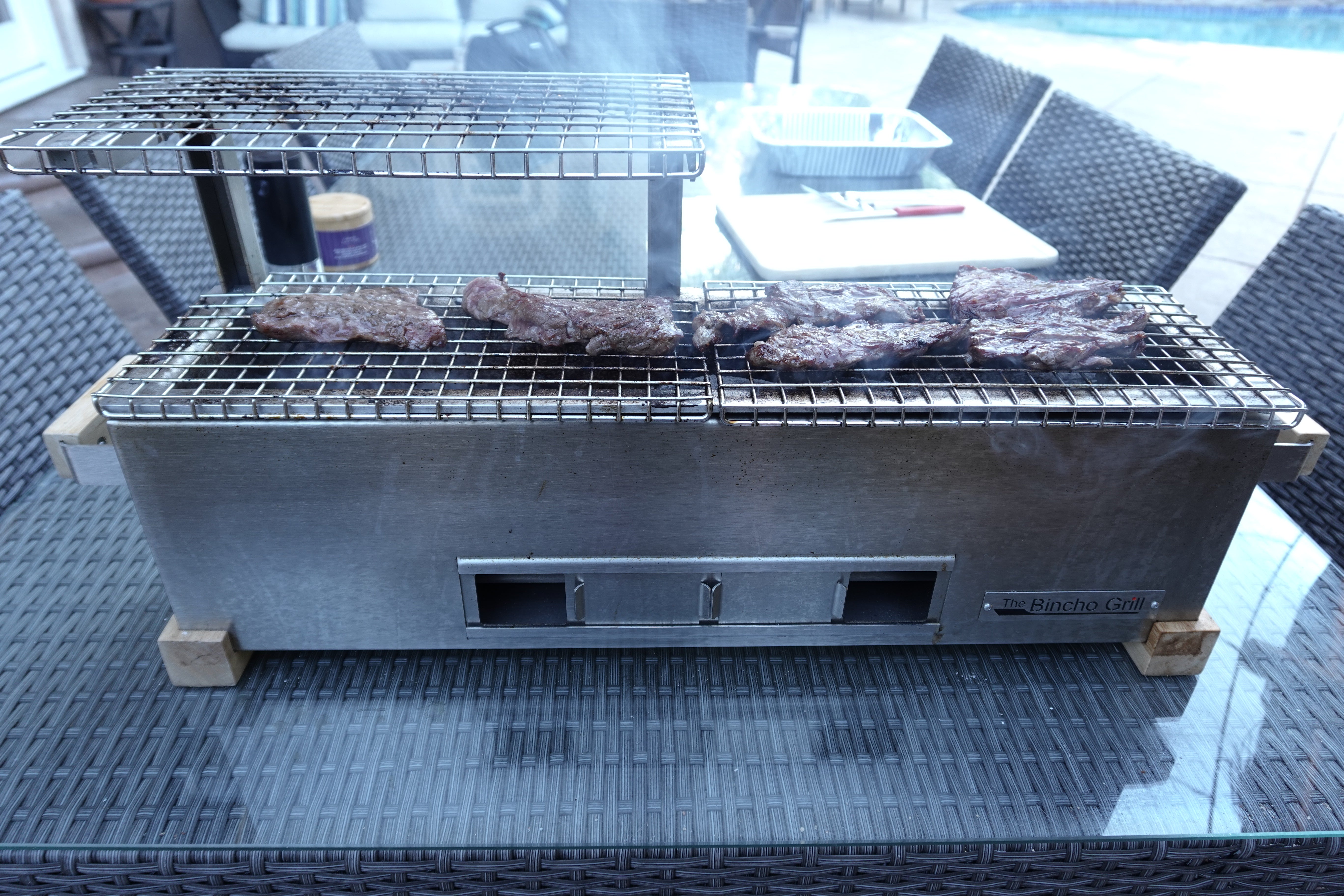 5" Keep-Warm Grate Riser Kit for 24" and 36" grills only.
