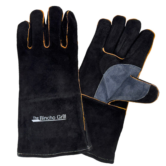 Heat Gloves – Cowhide Leather Safety Working Gloves (14”)