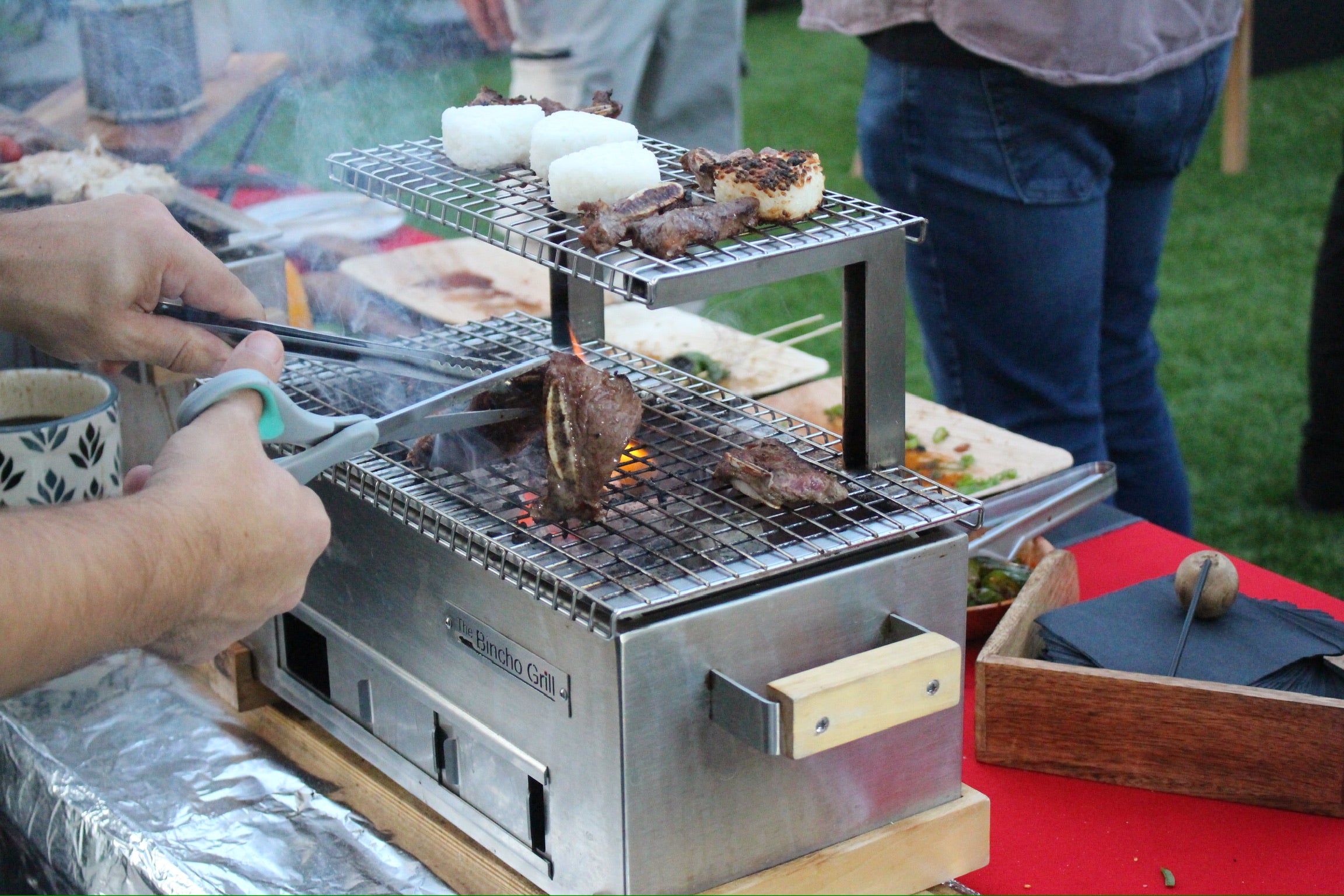 5" Keep-Warm Grate Riser Kit for 16" Grill-Mini