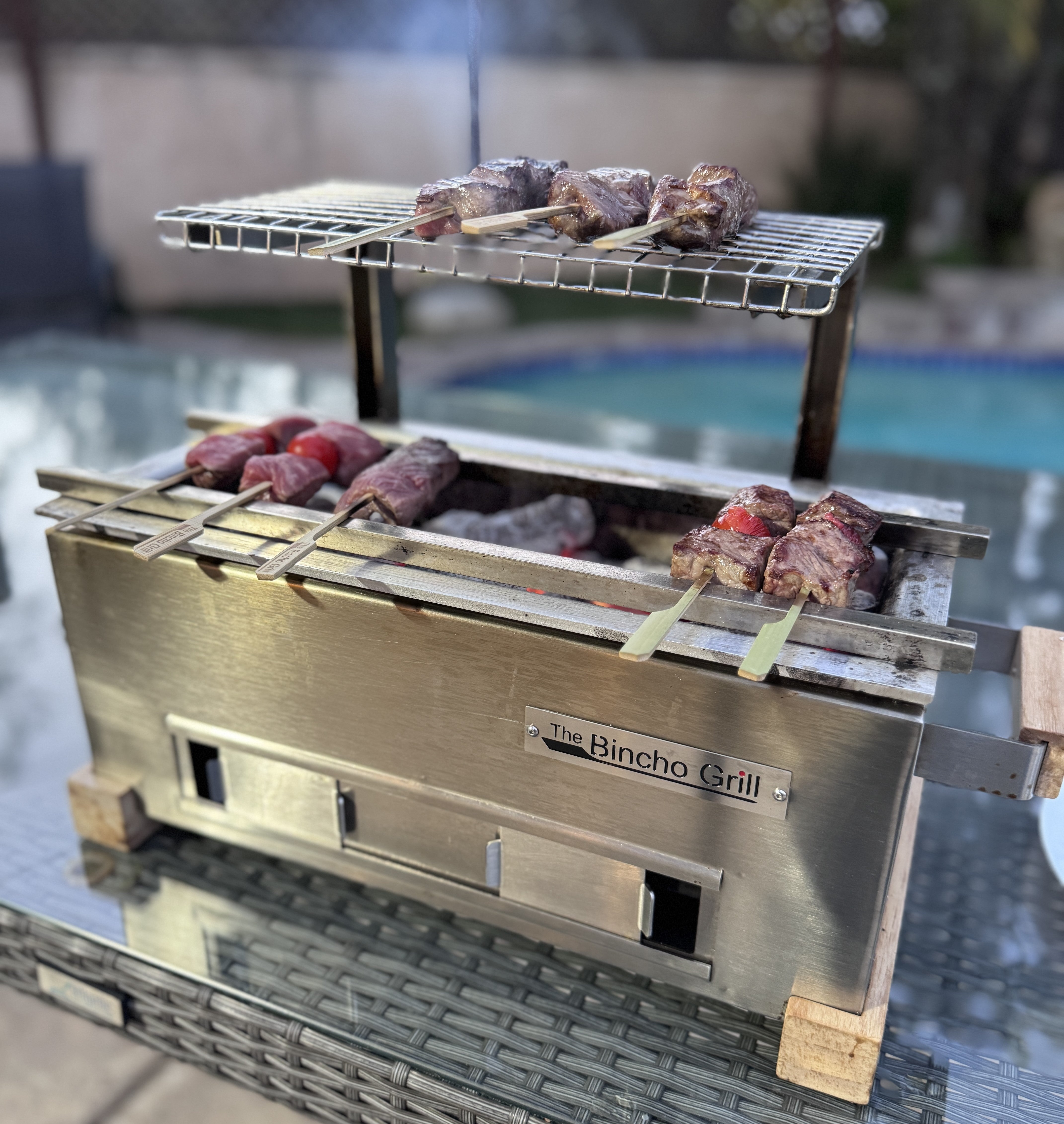 5" Keep-Warm Grate Riser Kit for 16" Grill-Mini