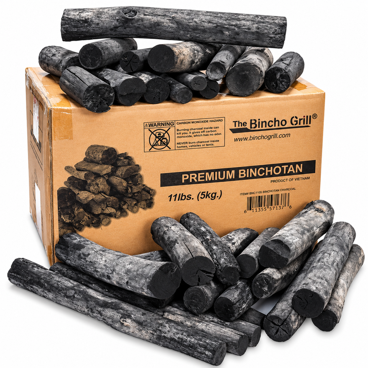 Premium(LS) Binchotan White Charcoal Long-Stick