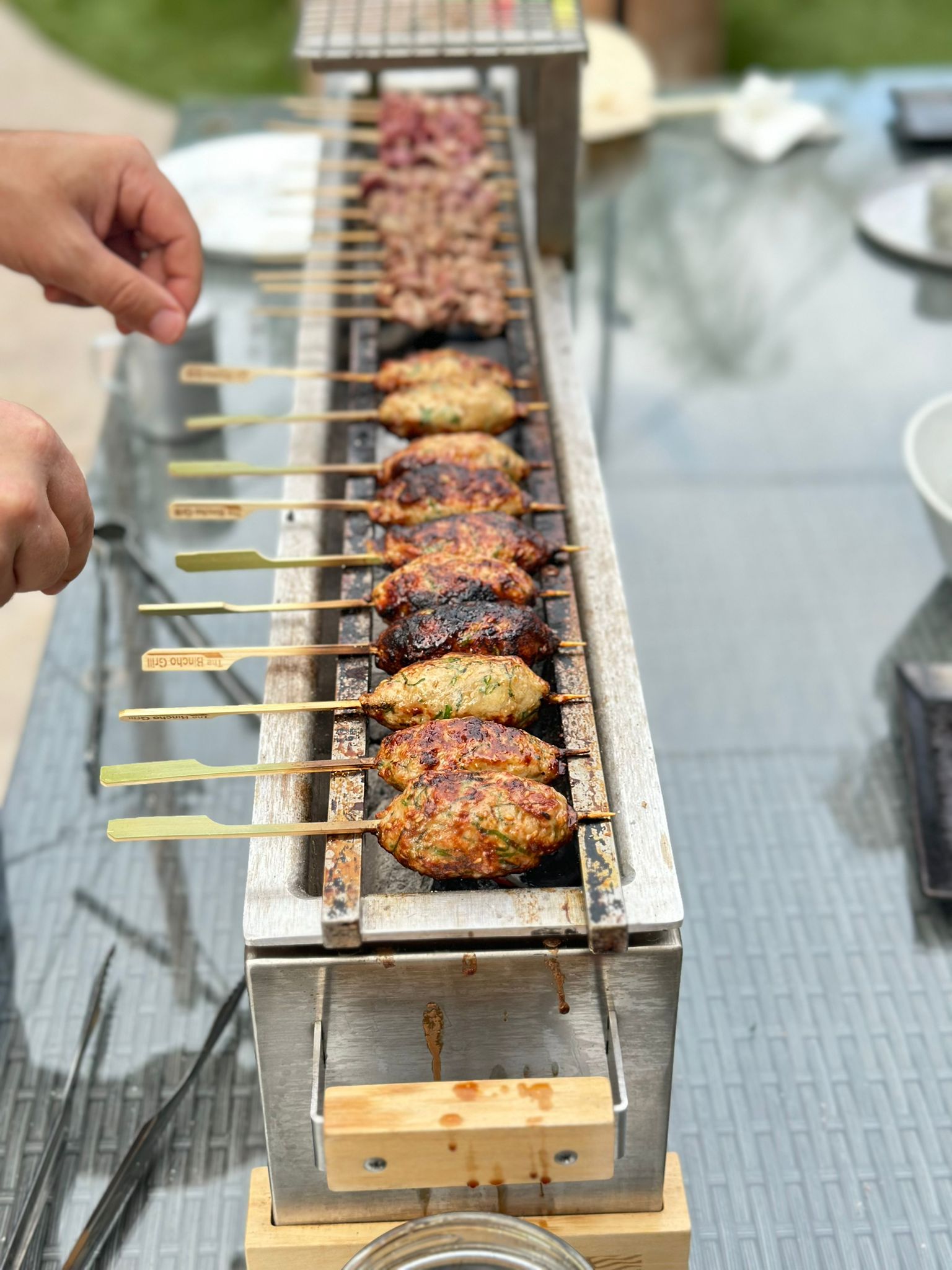 36" Yakitori Tabletop Charcoal Grill