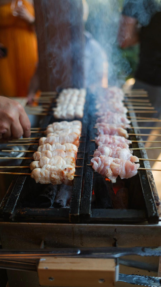 24"-W* Yakitori Tabletop - Wide Body Charcoal Grill