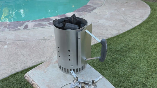 Portable Stove--Gas Burner 12800W High Heat Ultimate Charcoal Starter