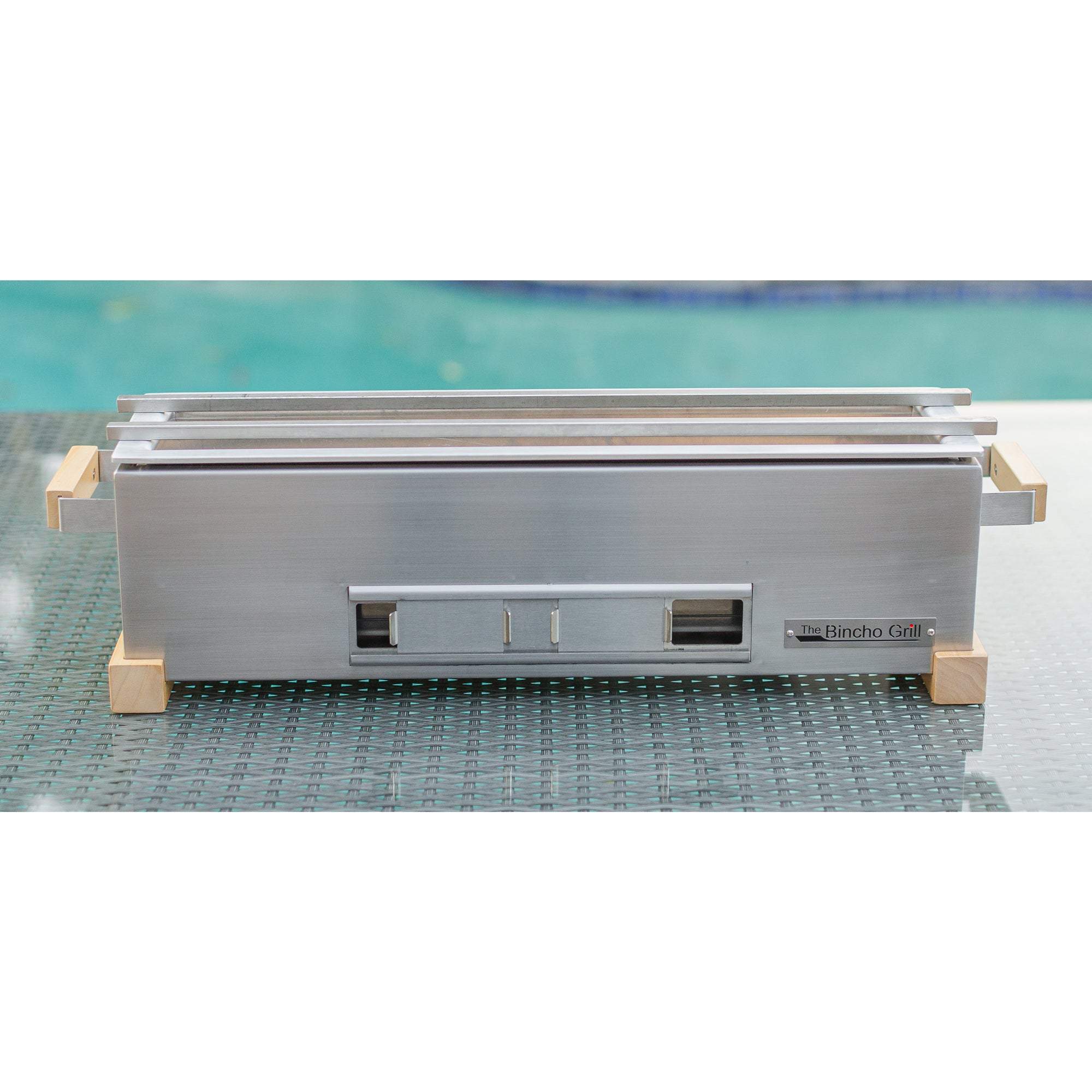 24" Stainless-Steel Skewer Rods/Bars for use with 24 inch grill (Pair, 2ea.)