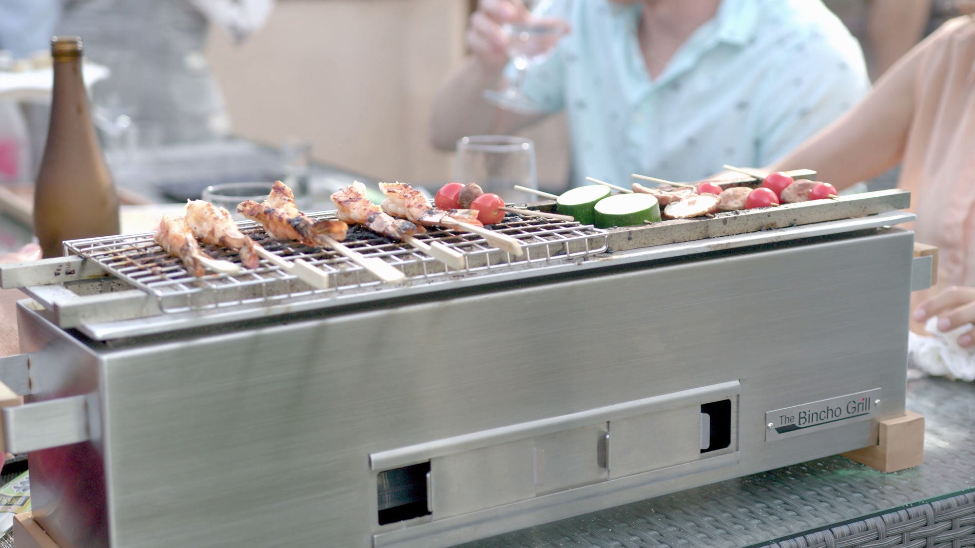 24" Yakitori Tabletop Charcoal Grill (GR610S)