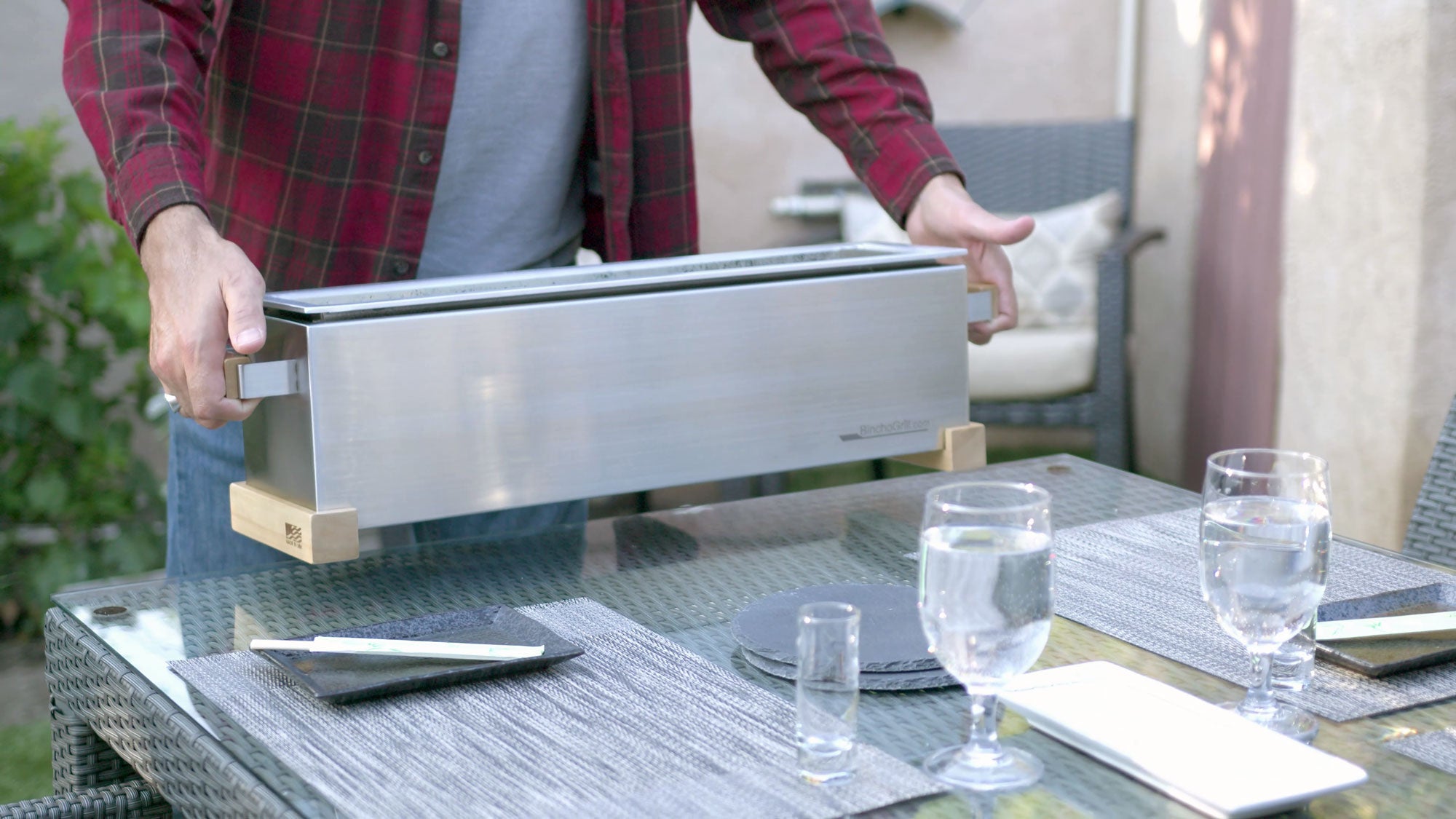 24" Yakitori Tabletop Charcoal Grill (GR610S)