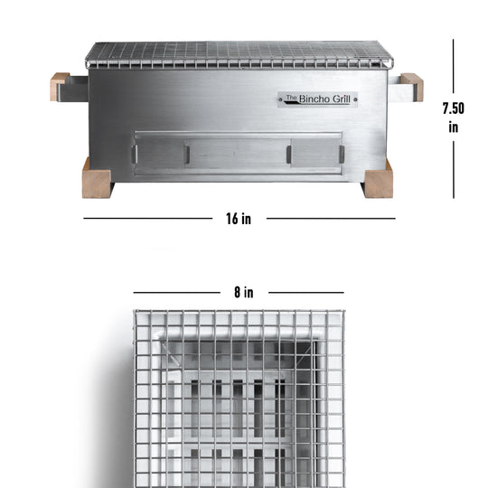 16" Yakitori Tabletop Charcoal Grill-Mini (MG-168)