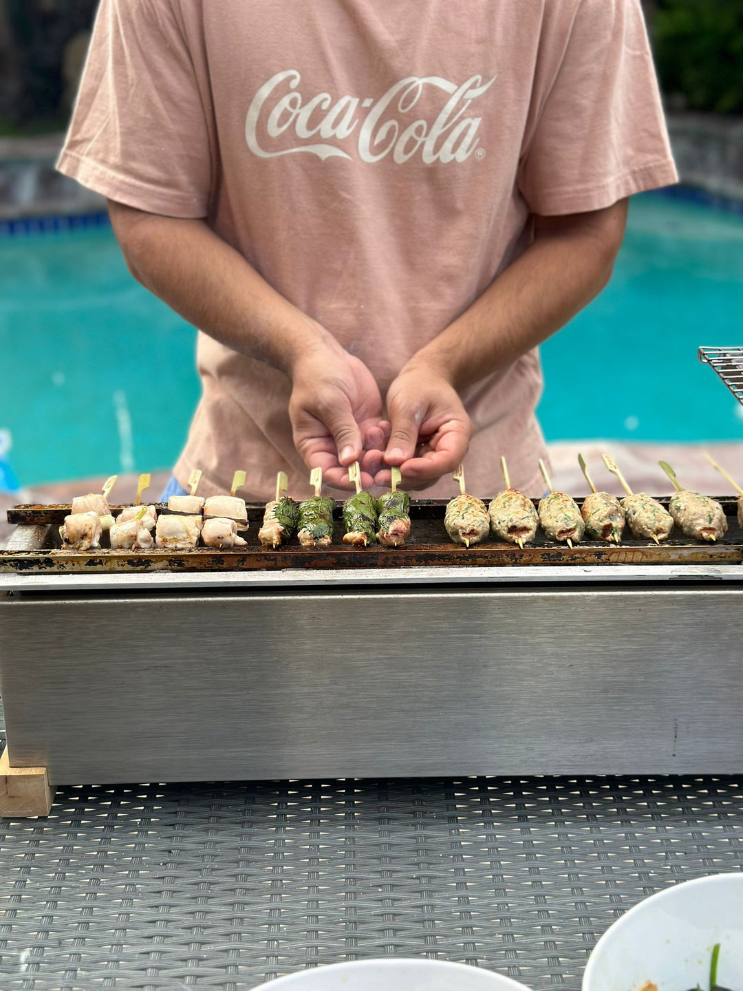 36" Yakitori Tabletop Charcoal Grill  (GR915L)
