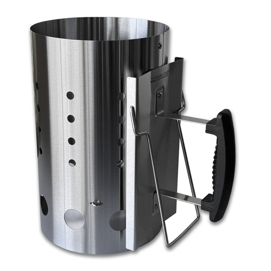 Charcoal Chimney Starter--Stainless Steel