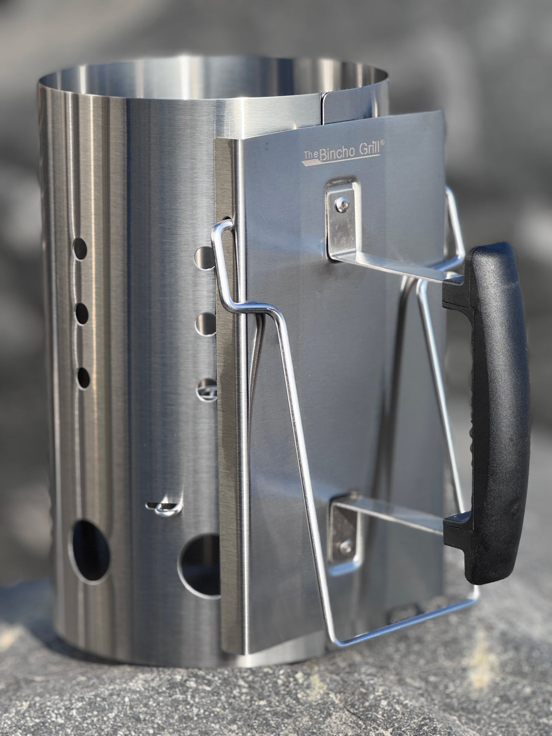 Charcoal Chimney Starter--Stainless Steel