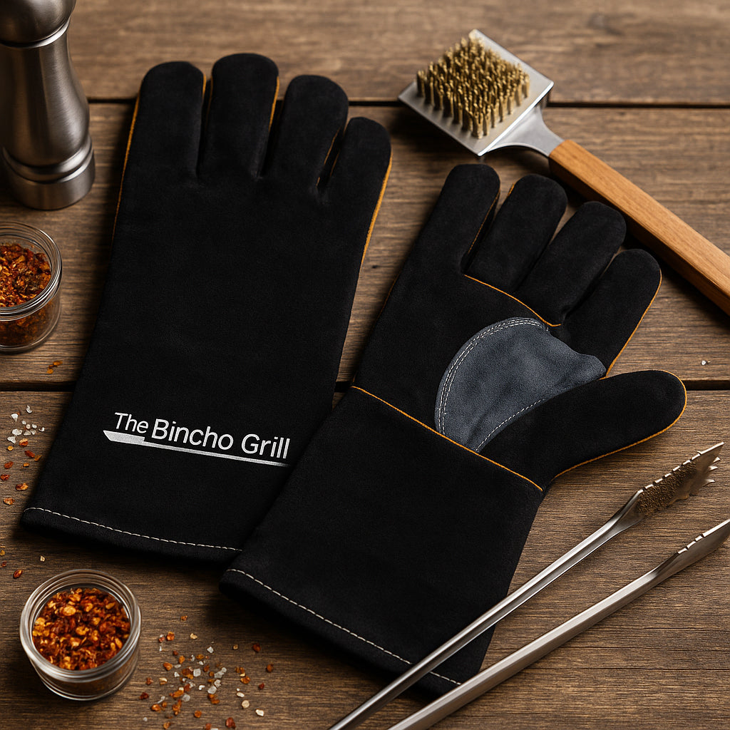 Heat Gloves – Cowhide Leather Safety Working Gloves (14”)