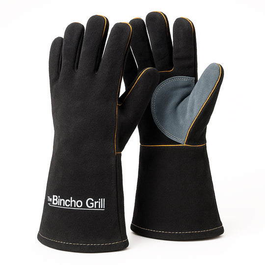 Heat Gloves – Cowhide Leather Safety Working Gloves (14”)