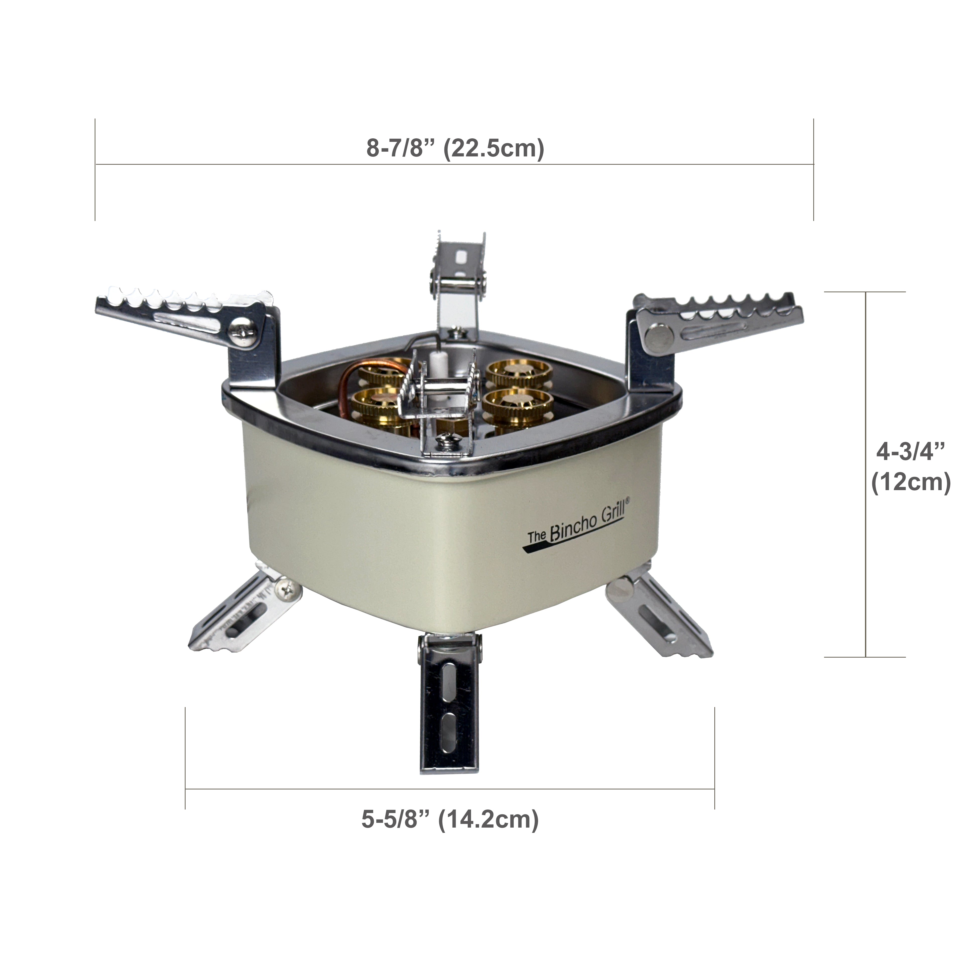 Portable Stove--Gas Burner 12800W High Heat Ultimate Charcoal Starter