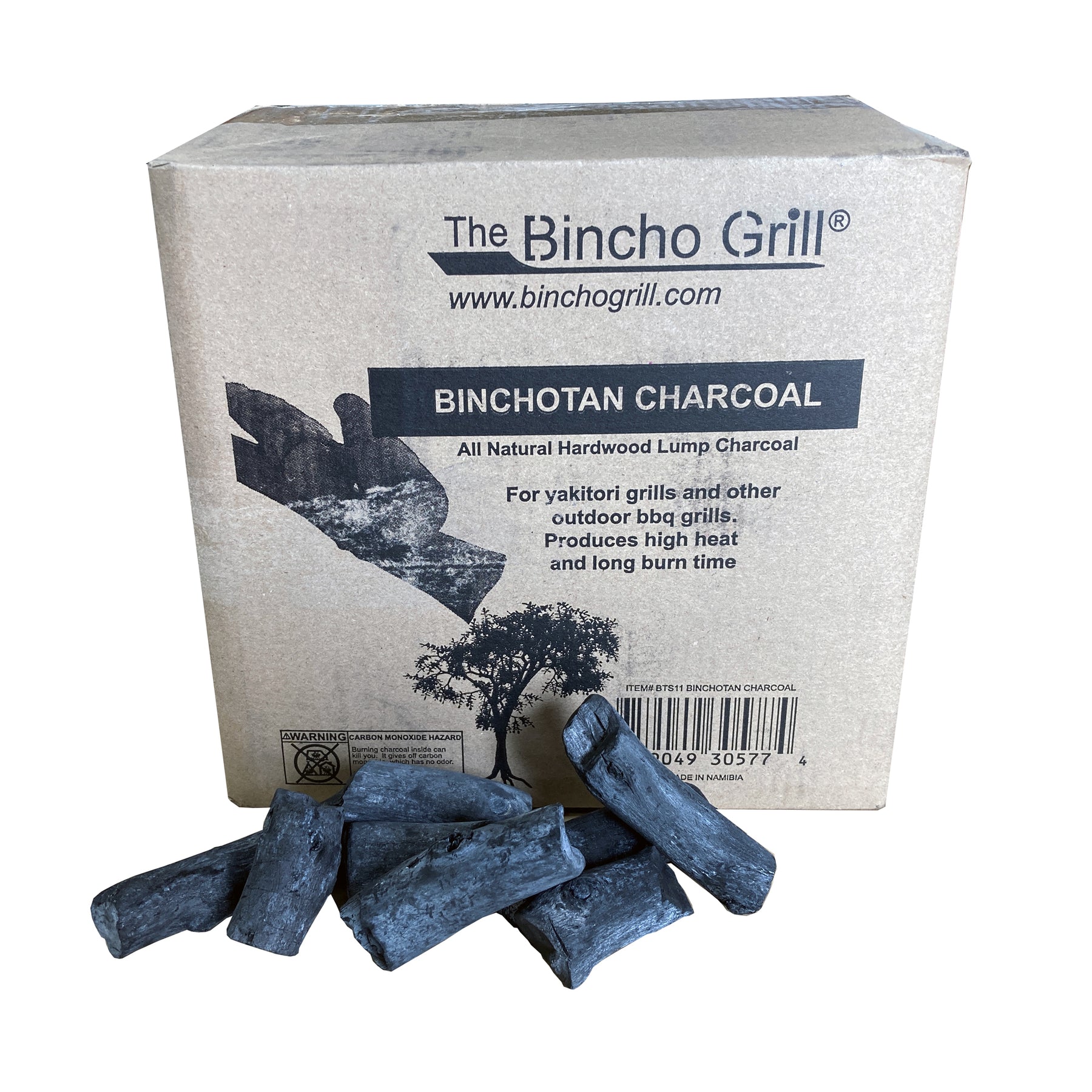 Binchotan vegetal charcoal for gourds x2