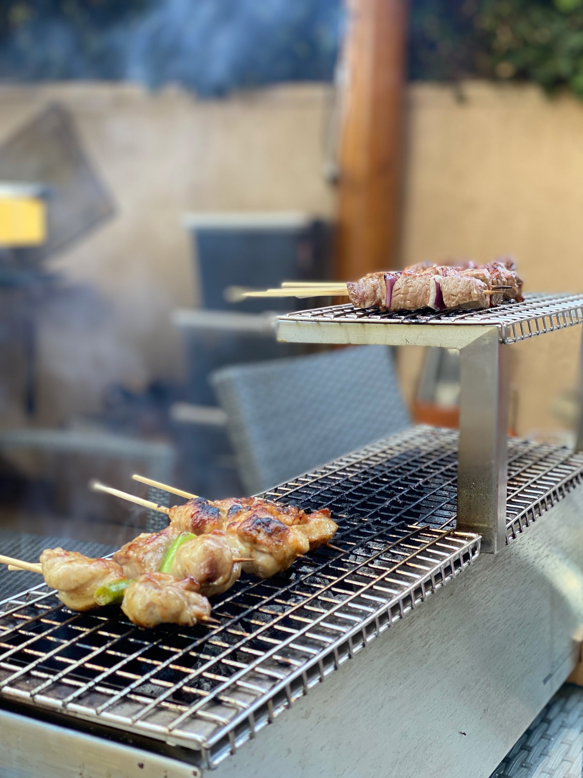 5" Keep-Warm Grate Riser Kit for 24" and 36" grills only.